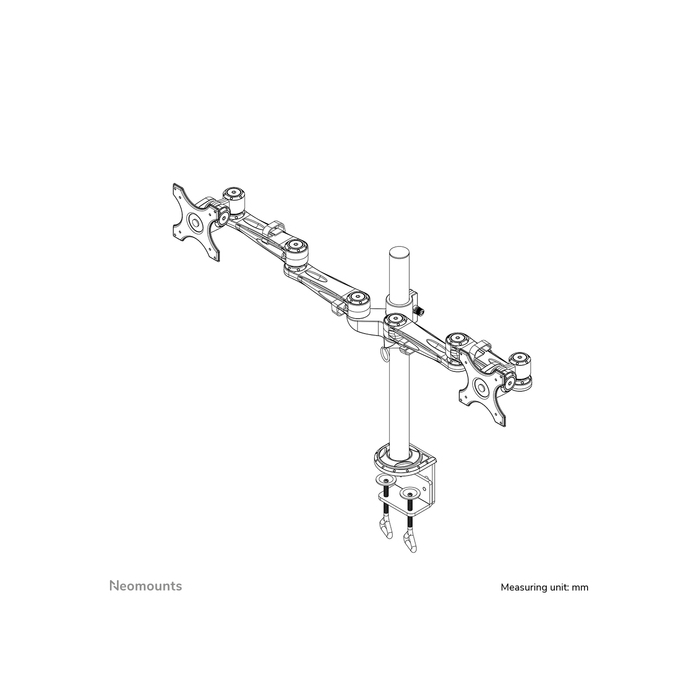 NEOMOUNTS PRODUCTS EUR Neomounts FPMA-D935D Support d'écran à fixer 14-27"