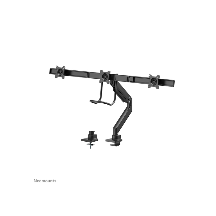 NEOMOUNTS PRODUCTS EUR Neomounts NM-D775DX3BLACK Support d'écran à fixer 17-27" - ressort à gaz - Topfix - arrêt 180°