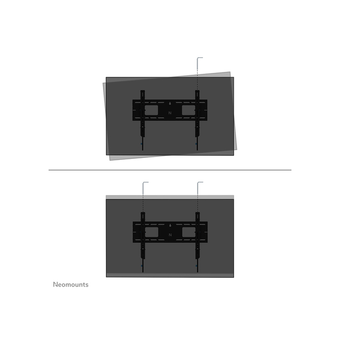 NEOMOUNTS PRODUCTS EUR Neomounts WL35-750BL16 Support mural inclinable pour écran 42-86" - verrouillable - installation rapide - TÜV