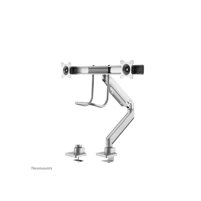 NEOMOUNTS PRODUCTS EUR Neomounts NM-D775DXSILVER Support d'écran à fixer 10-32" - ressort à gaz - Topfix - arrêt 180°