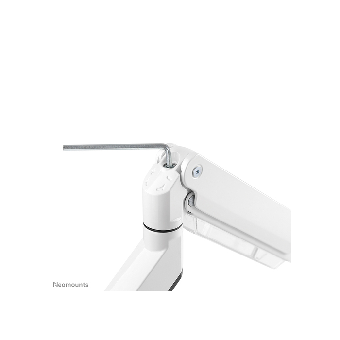 NEOMOUNTS PRODUCTS EUR Neomounts NM-D775WHITEPLUS Support d'écran à fixer 10-49" - ressort à gaz - Topfix - arrêt 180°