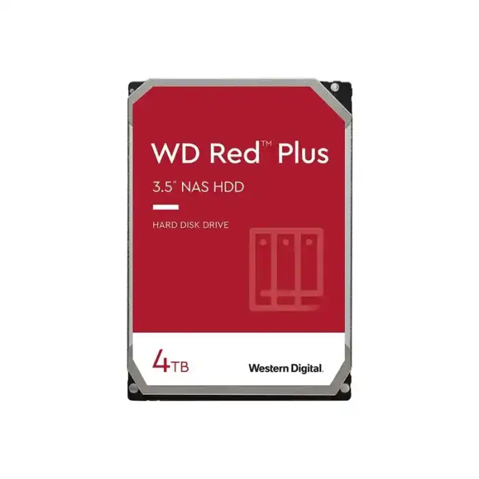 WD 4tb Red Plus 256mb Cmr 3.5in