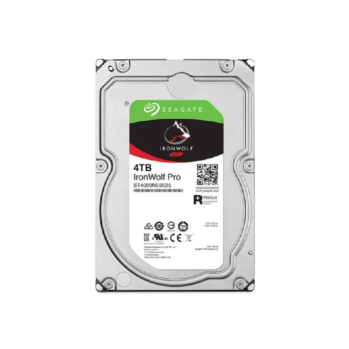 Seagate IronWolf Pro ST4000NT001 disque dur 3.5" 4 To