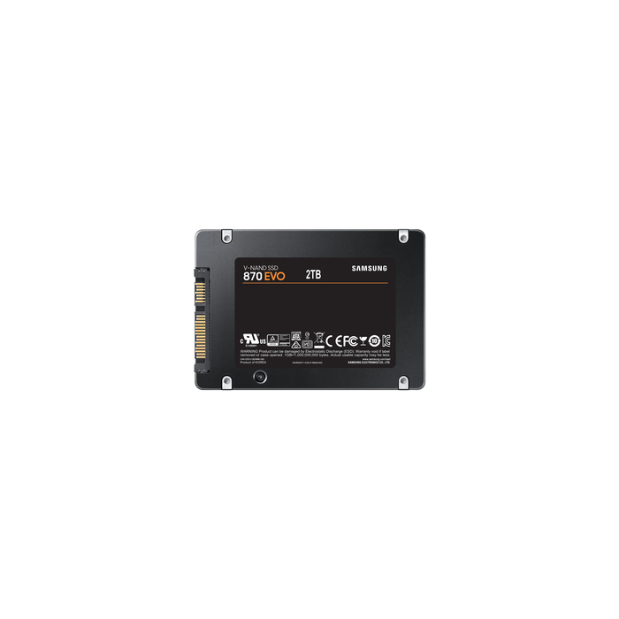 Samsung 870 EVO 2000 Go Noir