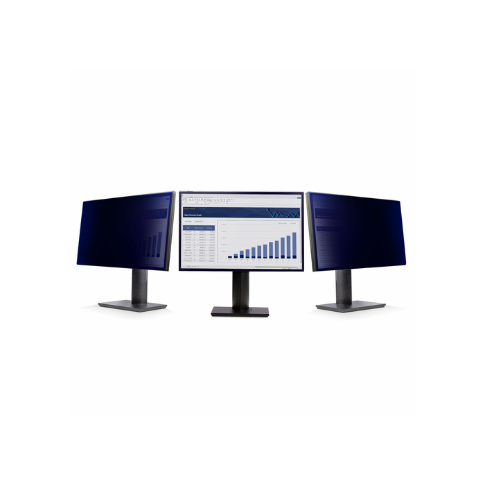 StarTech.com Filtre de Confidentialité pour Écran d'Ordinateur 24 pouces 16:9, Filtre Acrylique Suspendu, Protection d'Écran à Installation Rapide, Protection de Moniteur, +/- 30 Degrés de Vue, Brillant