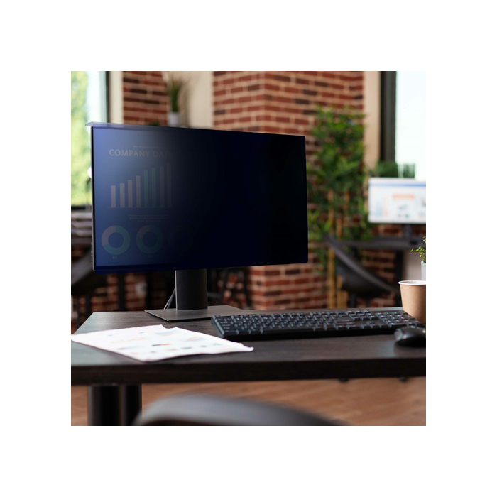 StarTech.com Filtre de Confidentialité pour Écran d'Ordinateur 24 pouces 16:9, Filtre Acrylique Suspendu, Protection d'Écran à Installation Rapide, Protection de Moniteur, +/- 30 Degrés de Vue, Brillant
