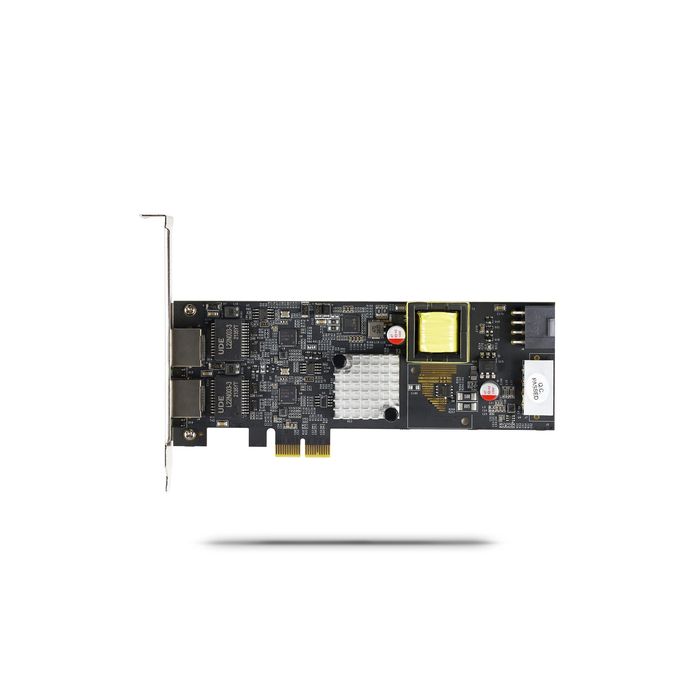 StarTech.com Carte Réseau PCIe à 1 Port 2,5 Gbps NBASE-T, Intel® I225-V, Carte Réseau pour Ordinateur à Port Unique, Carte Réseau Ethernet MultiGigabit, Carte LAN Serveur PCI Express