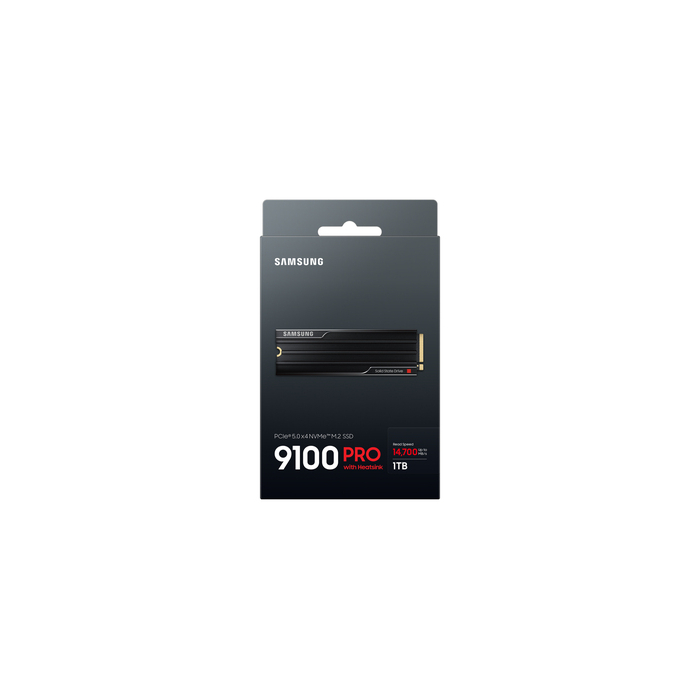 Samsung 9100 PRO Heatsink PCIe® 5.0 NVMe™ M.2 SSD - 1 TB