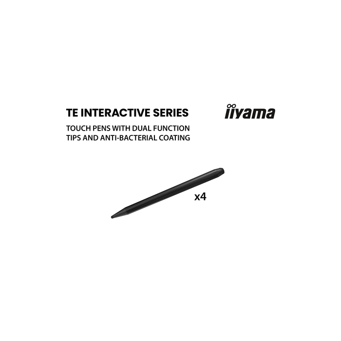 iiyama TE6513A-B1AG Écran d'affichage dynamique Écran plat interactif 64,5" Wifi 450 cd/m² 4K Ultra HD Noir Écran tactile Intégré dans le processeur Android 18/7