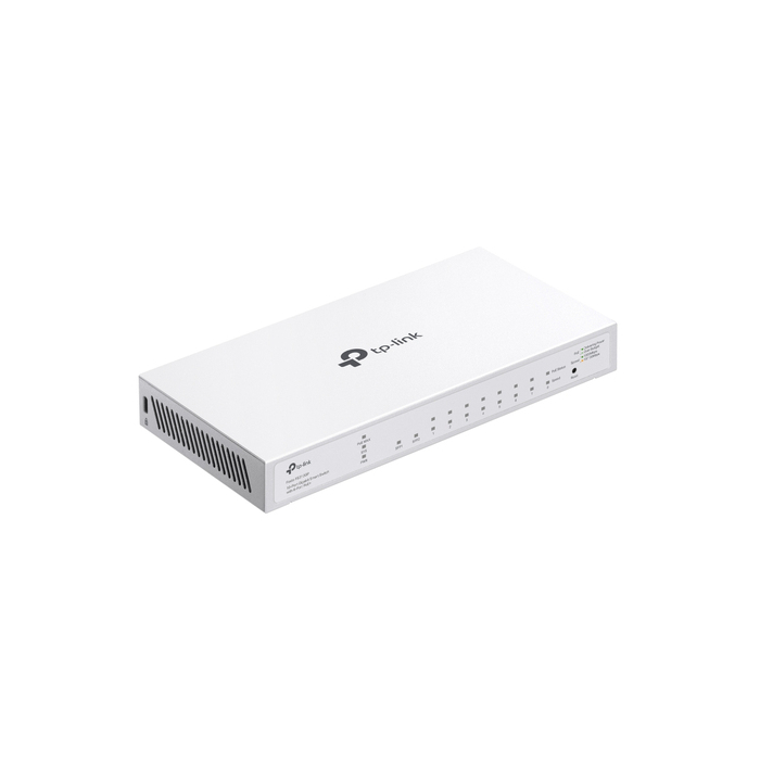 TP-Link FESTA FS310GP commutateur réseau Géré L2/L2+ Gigabit Ethernet (10/100/1000) Connexion Ethernet, supportant l'alimentation via ce port (PoE) 1U Blanc