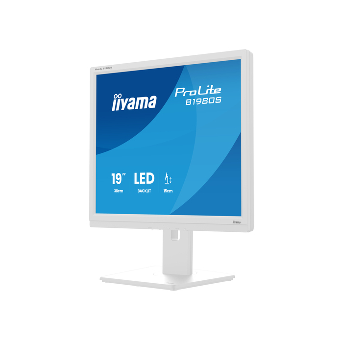 iiyama ProLite B1980S-W1  19" 1280 x 1024 pixels SVGA LED Blanc