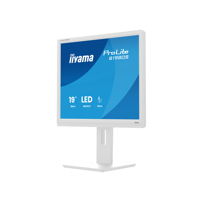 iiyama ProLite B1980S-W1  19" 1280 x 1024 pixels SVGA LED Blanc