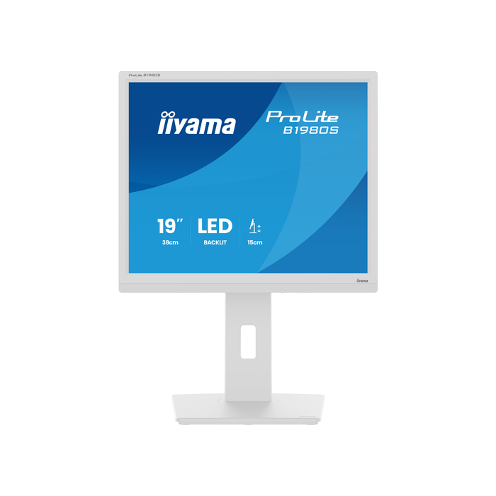 iiyama ProLite B1980S-W1  19" 1280 x 1024 pixels SVGA LED Blanc
