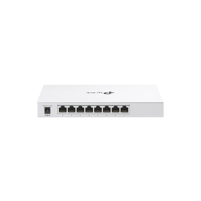 TP-Link FESTA FS308GP commutateur réseau Géré Gigabit Ethernet (10/100/1000) Connexion Ethernet, supportant l'alimentation via ce port (PoE) Blanc