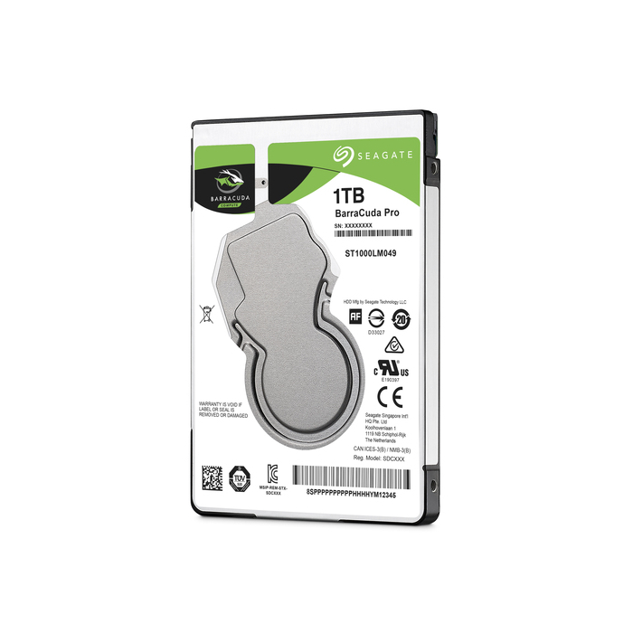 Seagate Barracuda Pro disque dur 1 To 7200 tr/min 128 Mo 2.5" Série ATA III