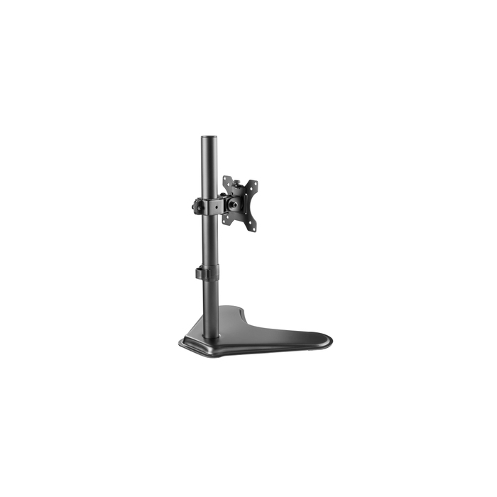 V7 Support de bureau autoportant pour écran simple de 13 à 32", avec fonction d’inclinaison, de rotation et de pivotement, VESA détachable 100 x 100,