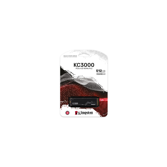 Kingston Technology 512G KC3000 M.2 2280 NVMe SSD