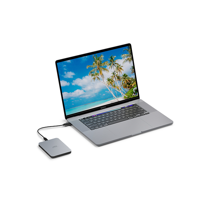 Seagate Lacie Mobile Drive disque dur externe 2 To USB Type-C 3.2 Gen 1 (3.1 Gen 1) Argent
