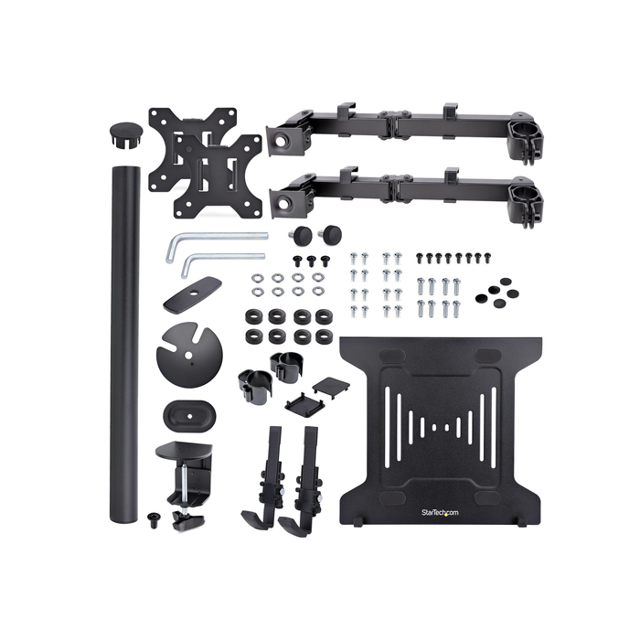 StarTech.com Bras Articulé VESA - Support Écran PC 32 pouces et Ordinateur Portable (4,5kg) - Pied Écran PC, Montage Réglable pour Ordinateur Portable - Support Moniteur et PC