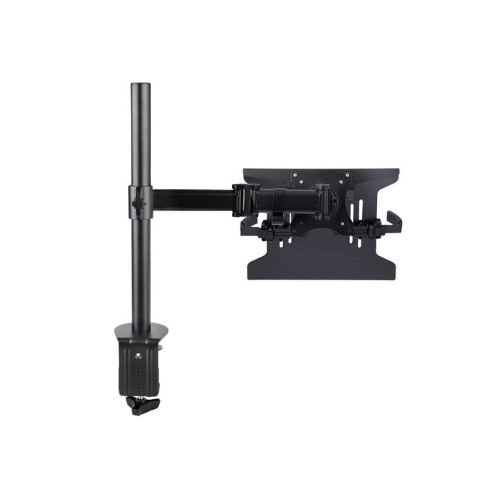 StarTech.com Support de Bureau pour Ordinateur Portable - Support PC Portable (4,5kg) - Support de Bureau pour Écran/Moniteur jusqu'à 34" (8kg) - Support Bureau VESA - Bras Ordinateur Portable Bureau