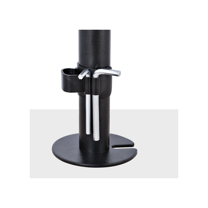StarTech.com Support de Bureau pour Ordinateur Portable - Support PC Portable (4,5kg) - Support de Bureau pour Écran/Moniteur jusqu'à 34" (8kg) - Support Bureau VESA - Bras Ordinateur Portable Bureau