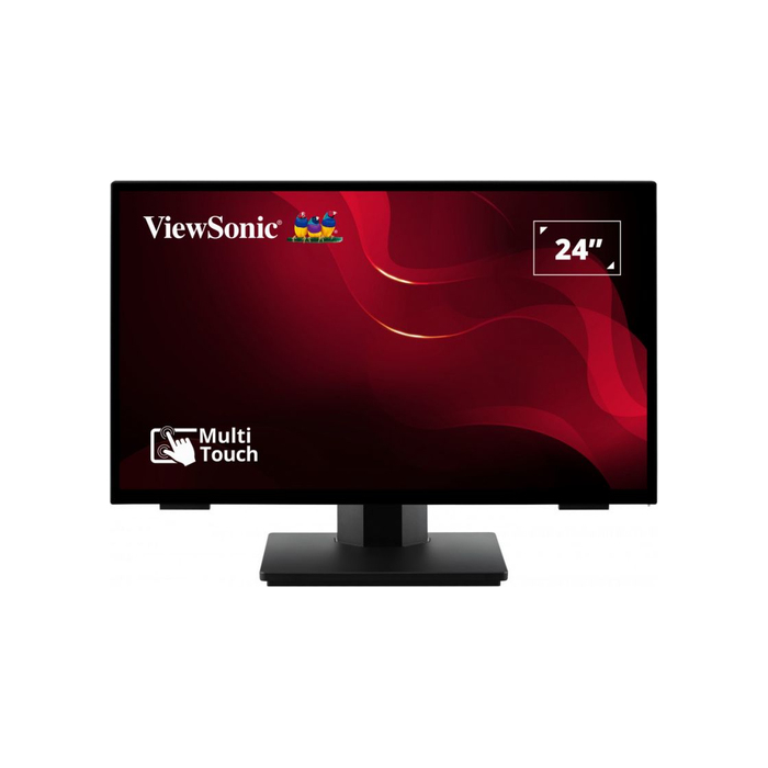 Viewsonic TD2465 Écran d'affichage dynamique Écran plat interactif 24" LED 250 cd/m² Full HD Noir Écran tactile