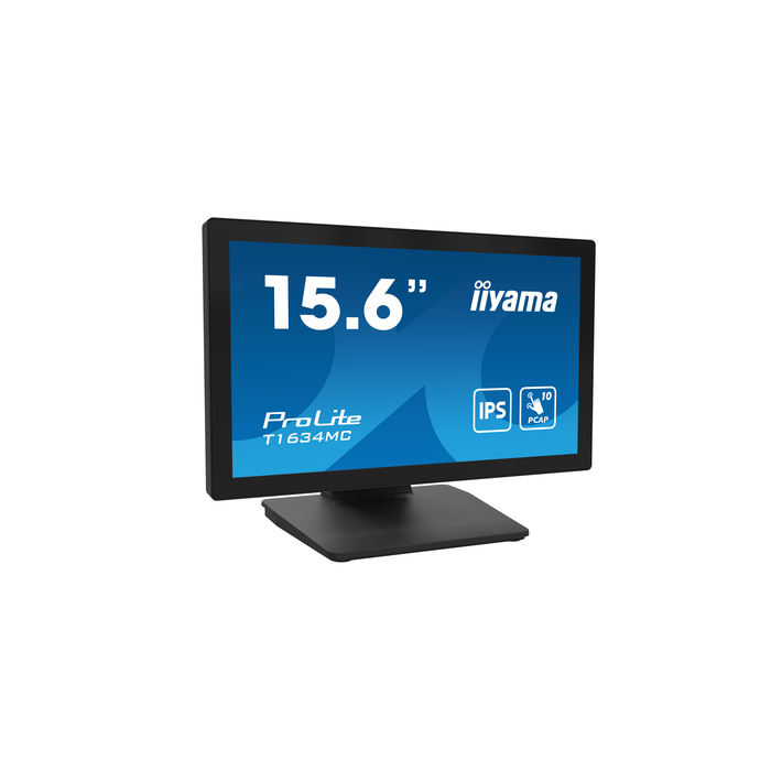 iiyama ProLite T1634MC-B1S  15,6" 1920 x 1080 pixels Full HD LED Écran tactile Noir