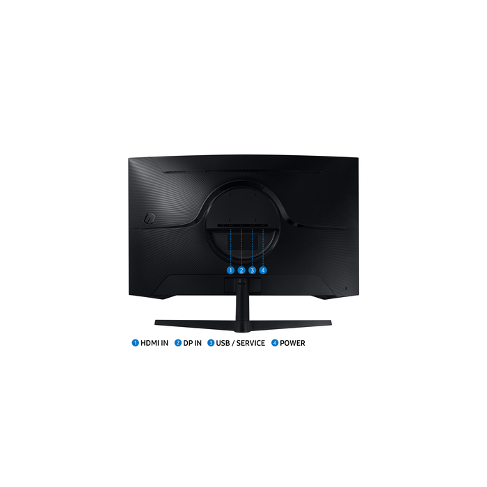 Samsung S32CG552EU  32" 2560 x 1440 pixels Quad HD LED Noir