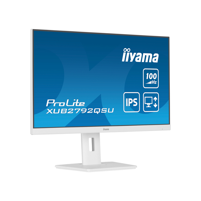 iiyama ProLite XUB2792QSU-W6  27" 2560 x 1440 pixels Wide Quad HD LED Blanc