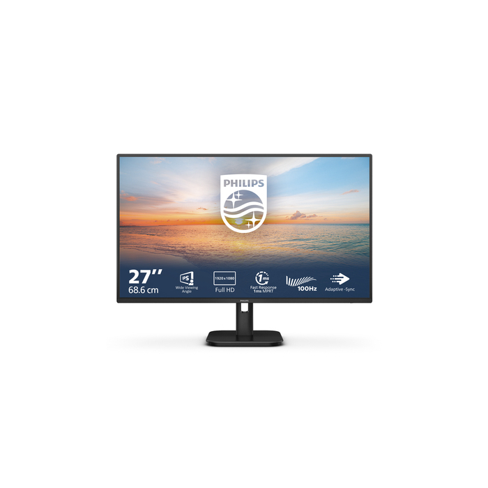 Philips 1000 series 27E1N1100A/00 LED 27" 1920 x 1080 pixels Full HD LCD Noir