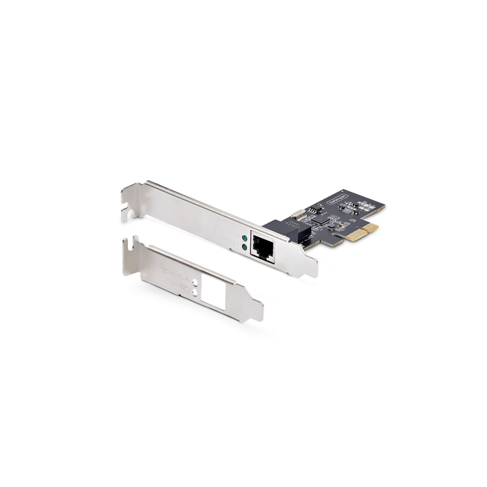 StarTech.com Carte Réseau PCIe à 1 Port 2,5 Gbps NBASE-T, Intel&reg; I225-V, Carte Réseau pour Ordinateur à Port Unique, Carte Réseau Ethernet MultiGigabit, Carte LAN Serveur PCI Express