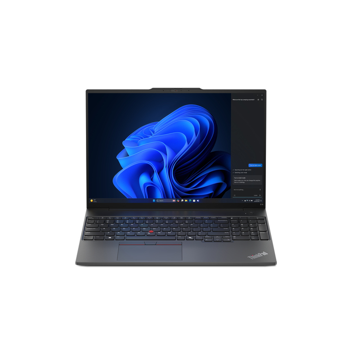 Lenovo ThinkPad E16 Gen 2 Intel Core Ultra 7 155H 16" 16 Go 512 Go Wi-Fi 6E Windows 11 Pro Noir