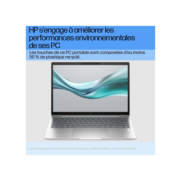 HP EliteBook G11 Intel Core Ultra 5 135U 14" 16 Go 512 Go Wi-Fi 6E Windows 11 Pro Argent