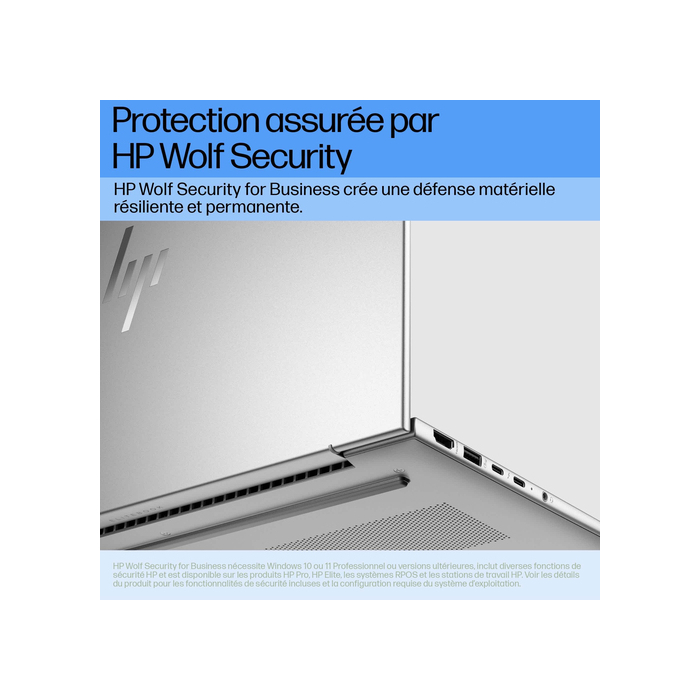 HP EliteBook G11 Intel Core Ultra 5 135U 14" 16 Go 512 Go Wi-Fi 6E Windows 11 Pro Argent