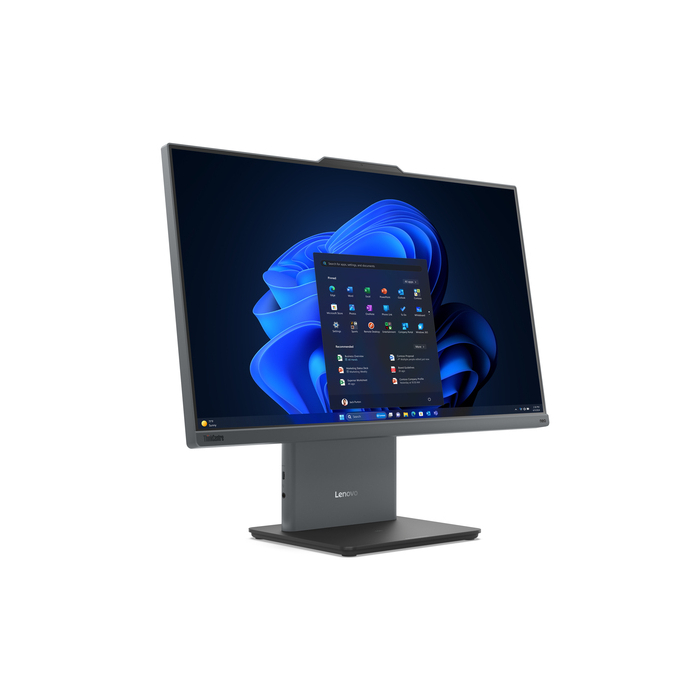 Lenovo ThinkCentre neo 50a Intel Core i5-13420H 23,8" 1920 x 1080 pixels Écran tactile PC multifonction 8 Go 256 Go SSD Windows 11 Pro Wi-Fi 6 Gris