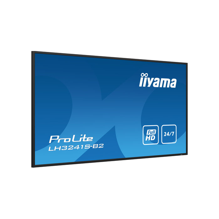 iiyama LH3241S-B2 Écran d'affichage dynamique En forme de kiosk 31,5" LED 350 cd/m² Full HD Noir 24/7