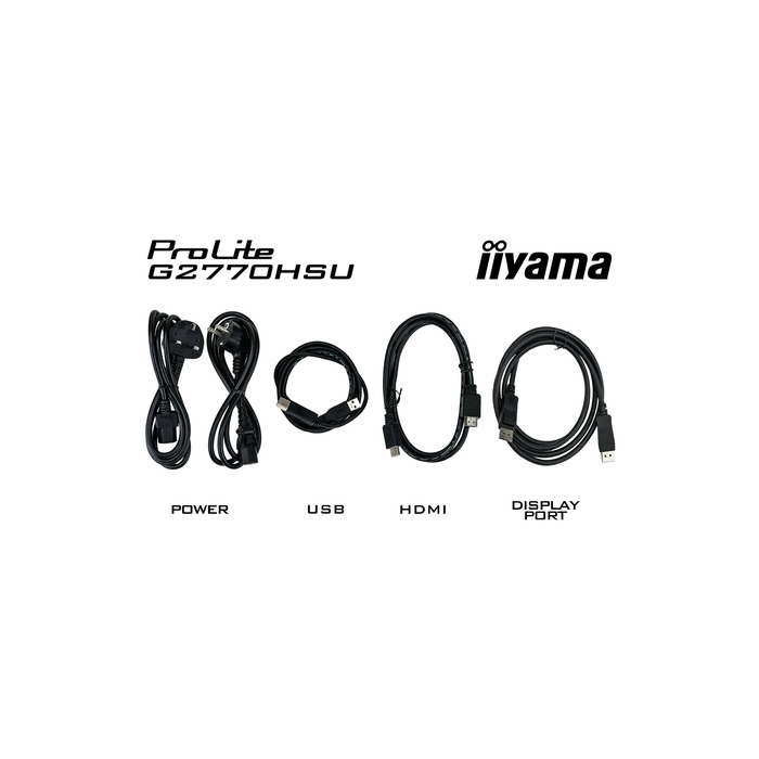 iiyama G-MASTER G2770HSU-B6  27" 1920 x 1080 pixels Full HD LCD Noir