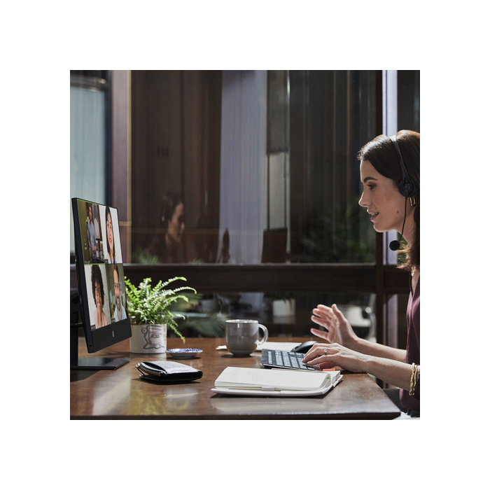HP ProOne 440 G9 Intel Core i3-14100 23,8" 1920 x 1080 pixels PC multifonction 8 Go 256 Go SSD Windows 11 Pro Wi-Fi 6 Noir