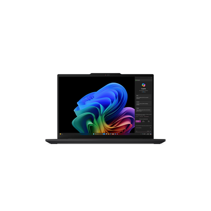 Lenovo ThinkPad T14s Gen 6 (Snapdragon) Copilot+ PC Qualcomm Snapdragon X1E-78-100 14" 32 Go 512 Go Wi-Fi 7 Windows 11 Pro Noir 