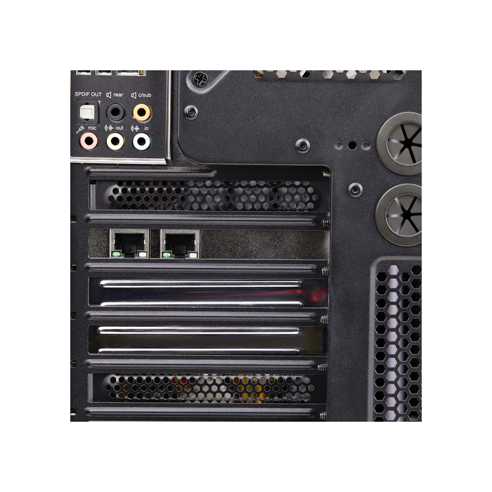 StarTech.com Carte Réseau PCIe Gigabit à 2 Ports, Carte NIC PCI Express 10/100/1000Mbps, Double Realtek RTL8111H, Fonctionne avec Windows et Linux, Conforme TAA