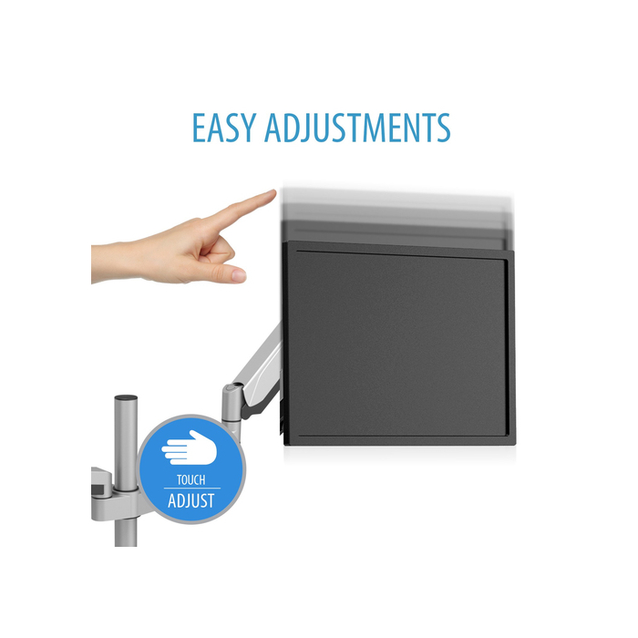 V7 Support de moniteur de réglage du double écran tactile