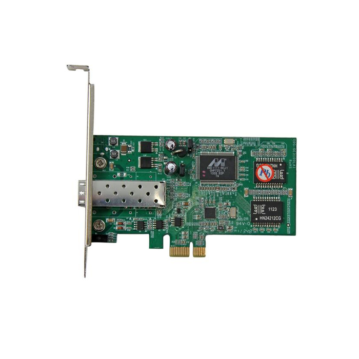 StarTech.com Carte réseau PCI Express à 1 port fibre optique Gigabit Ethernet avec SFP ouvert - Adaptateur NIC PCIe SFP