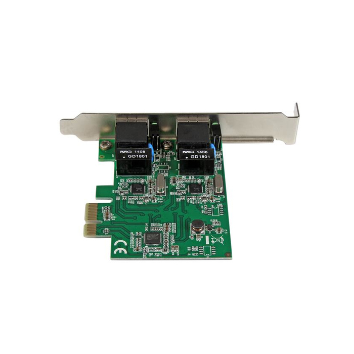 StarTech.com Carte réseau PCI Express à 2 ports Gigabit Ethernet - Adaptateur NIC PCIe GbE