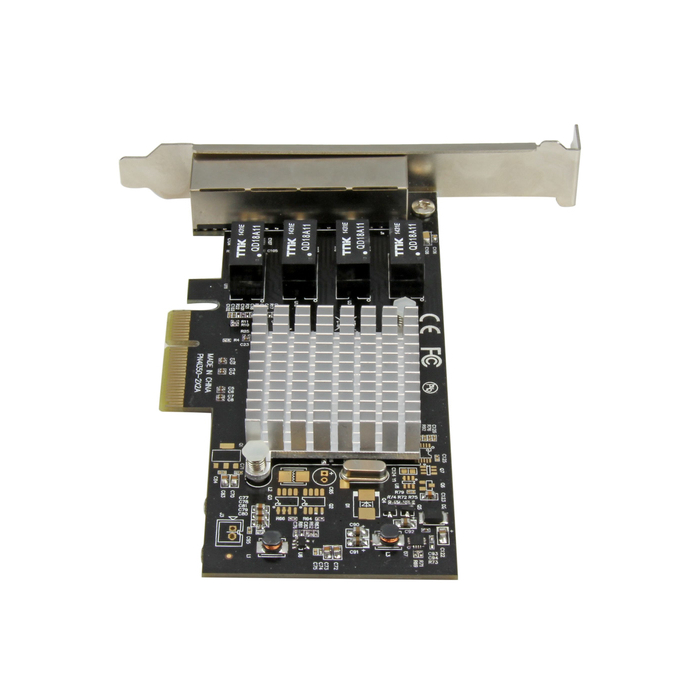 StarTech.com Carte réseau PCI Express à 4 ports Gigabit Ethernet avec chipset Intel I350