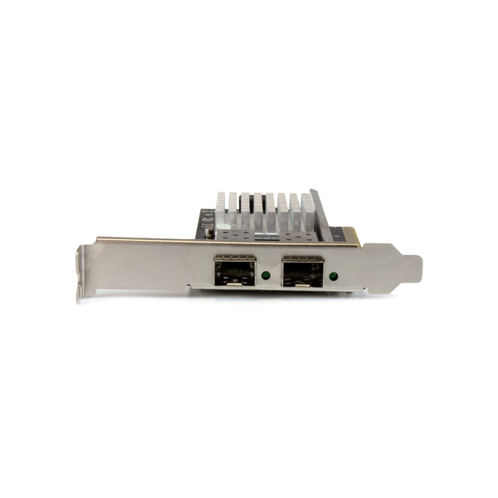 StarTech.com Carte réseau PCI Express à 2 ports fibre optique 10 Gigabit Ethernet avec SFP+ ouvert et chipset Intel