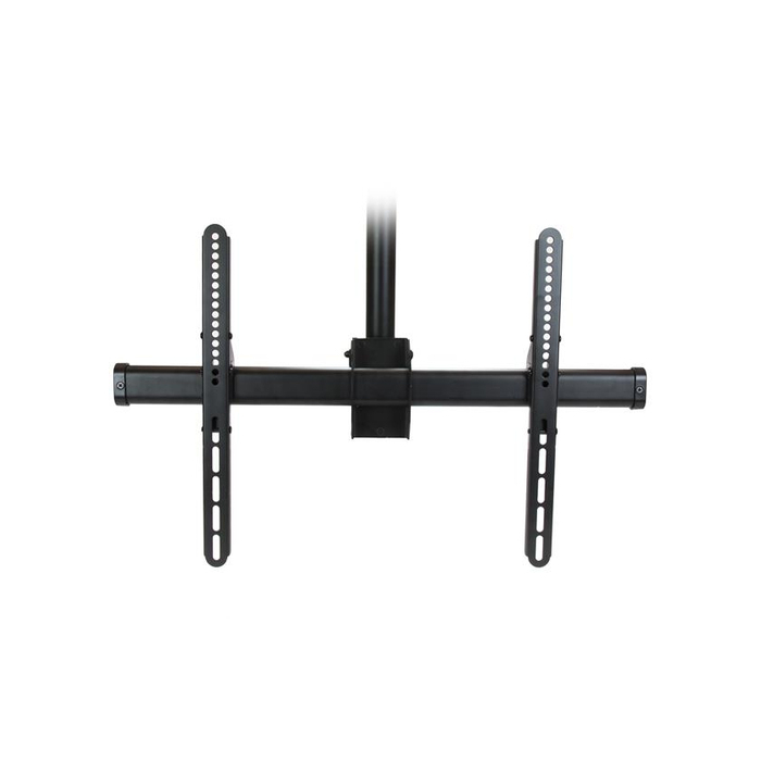 StarTech.com Support TV pour Plafond - Support Universel pour Écran Unique avec Mât Télescopique Réglable - Inclinable/Pivotant - Support VESA pour Écrans 32"-75
