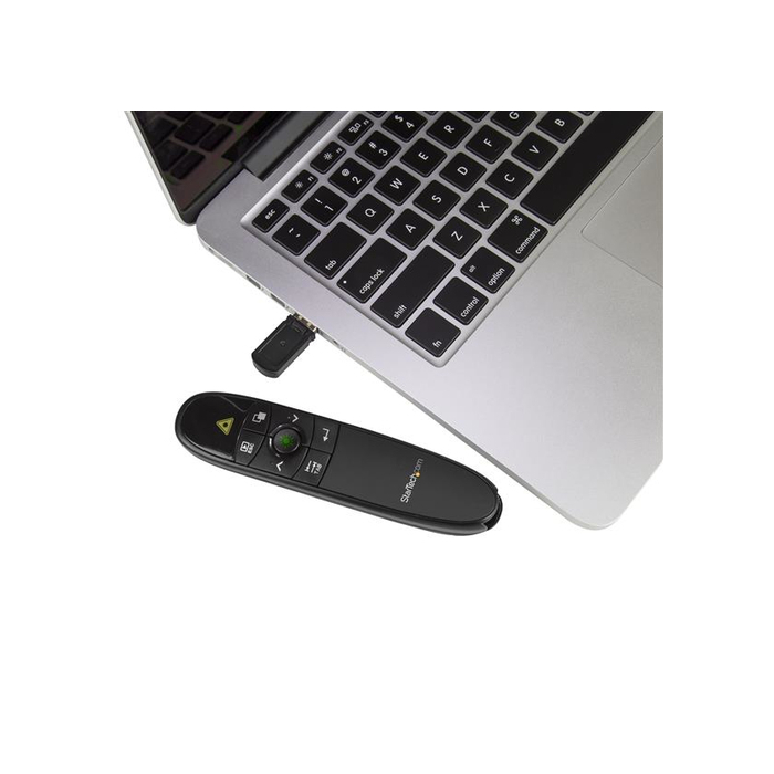 StarTech.com Télécommande de présentation sans fil avec pointeur laser vert - 27 m