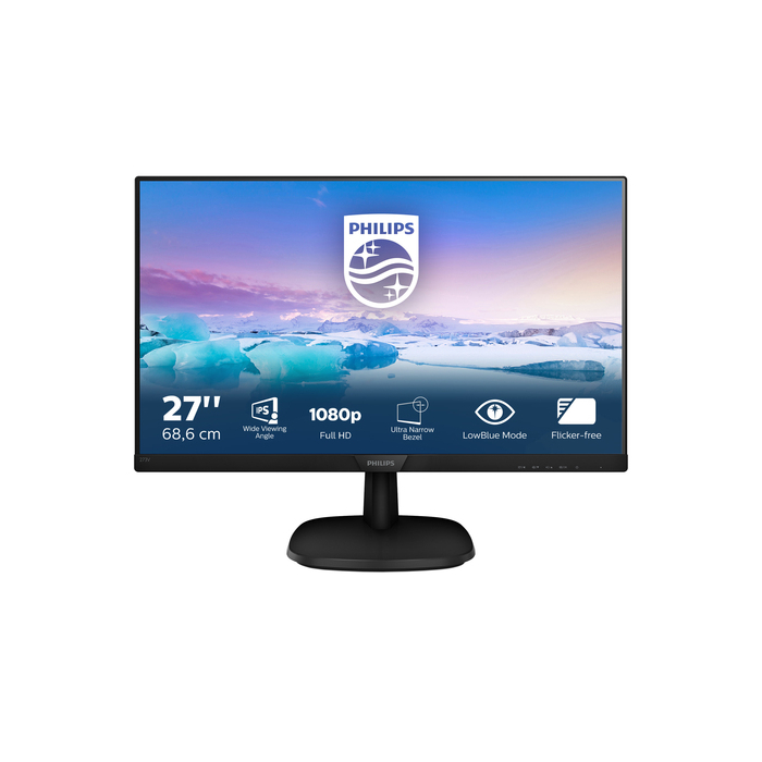 Philips V Line Moniteur LCD Full HD 273V7QJAB/00