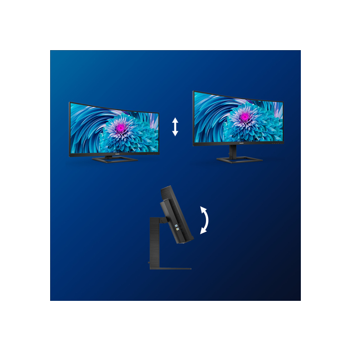 Philips E Line 346E2CUAE/00  34" 3440 x 1440 pixels Wide Quad HD+ LCD Noir