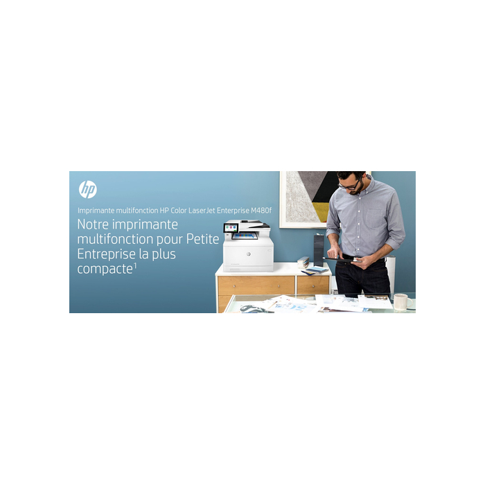 HP - OPH A4 OFFICE LASERJET (L6) HP Color LaserJet Enterprise multifonction couleur LaserJet Enterprise M480f